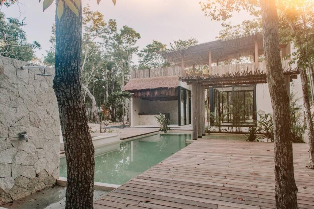 Villa Xuncari In The Heart Of The Jungle ตูลุม ภายนอก รูปภาพ