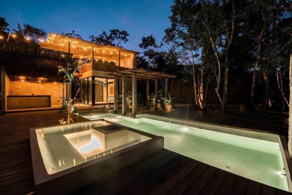 Villa Xuncari In The Heart Of The Jungle ตูลุม ภายนอก รูปภาพ
