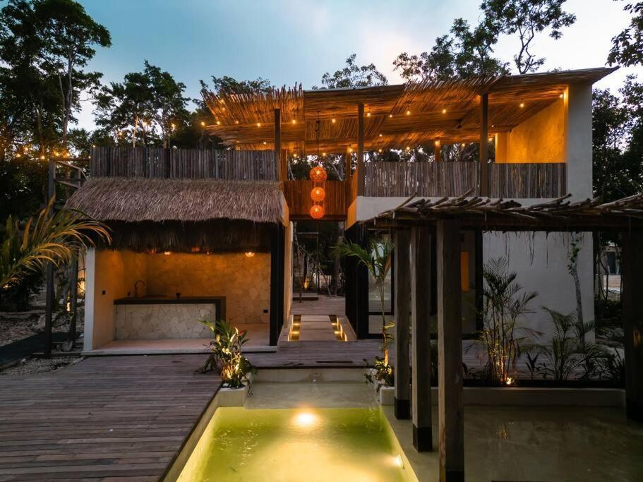 Villa Xuncari In The Heart Of The Jungle ตูลุม ภายนอก รูปภาพ